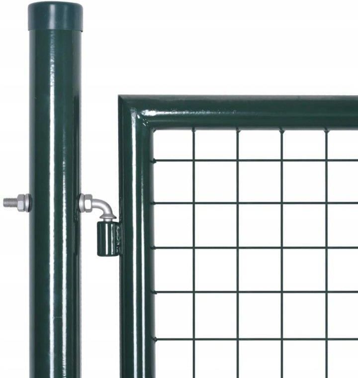 Vidaxl Brama Ogrodzeniowa 289X100Cm/306X150Cm Stalowa Zieleń - zdjęcie 5 Vidaxl Brama Ogrodzeniowa 289X100Cm/306X150Cm Stalowa Zieleń
