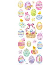 Zdjęcie Dpcraft Naklejki Brokatowe Kolorowe Pisanki 24szt - Rzeszów