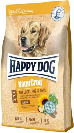 Happy Dog Naturcroq Drób I Ryż 15Kg