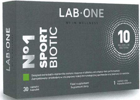 LAB ONE N1 SportBiotic Probiotyk 30kaps.