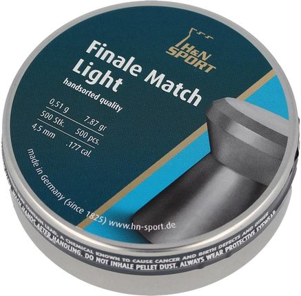 H&N Sport Śrut H&N Finale Match Light 4.5Mm 500Szt (92074500105)