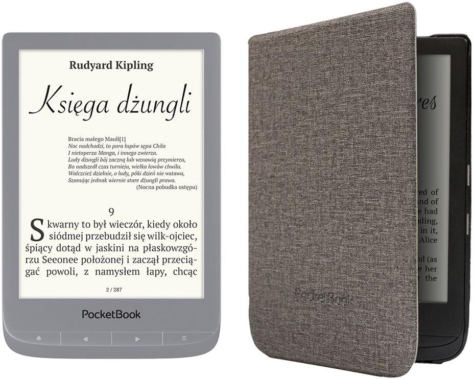 Czytnik E-book PocketBook Touch Lux 4 Srebrny (PB627-S-WW) - Opinie ...