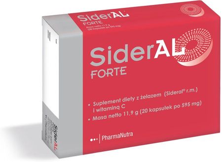 Pharmapoint SiderAL Forte 20 szt.