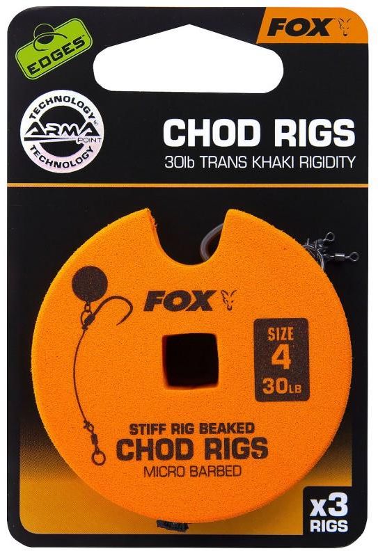 Fox Przypon Chod Rigs Standard 30Lb Nr4 8Cm 3Szt (Ccr155) - Ceny i ...
