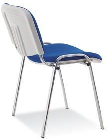 Nowy Styl Krzesło Iso Bianco Chrome