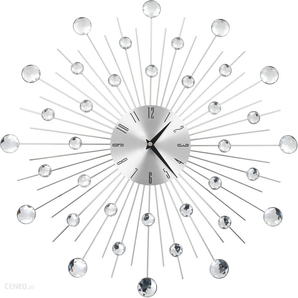   „Vidaxl“ sieninis laikrodis su kvarco judesiu Šiuolaikinis dizainas 50 cm