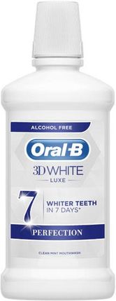 Oral-B Płyn Do Płukania Jamy Ustnej 3D White Luxe Perfection 500Ml
