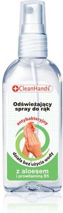 Świt Pharma Cleanhands Antybakteryjny Spray Do Rąk Z Aloesem I Prowitaminą B5 100Ml