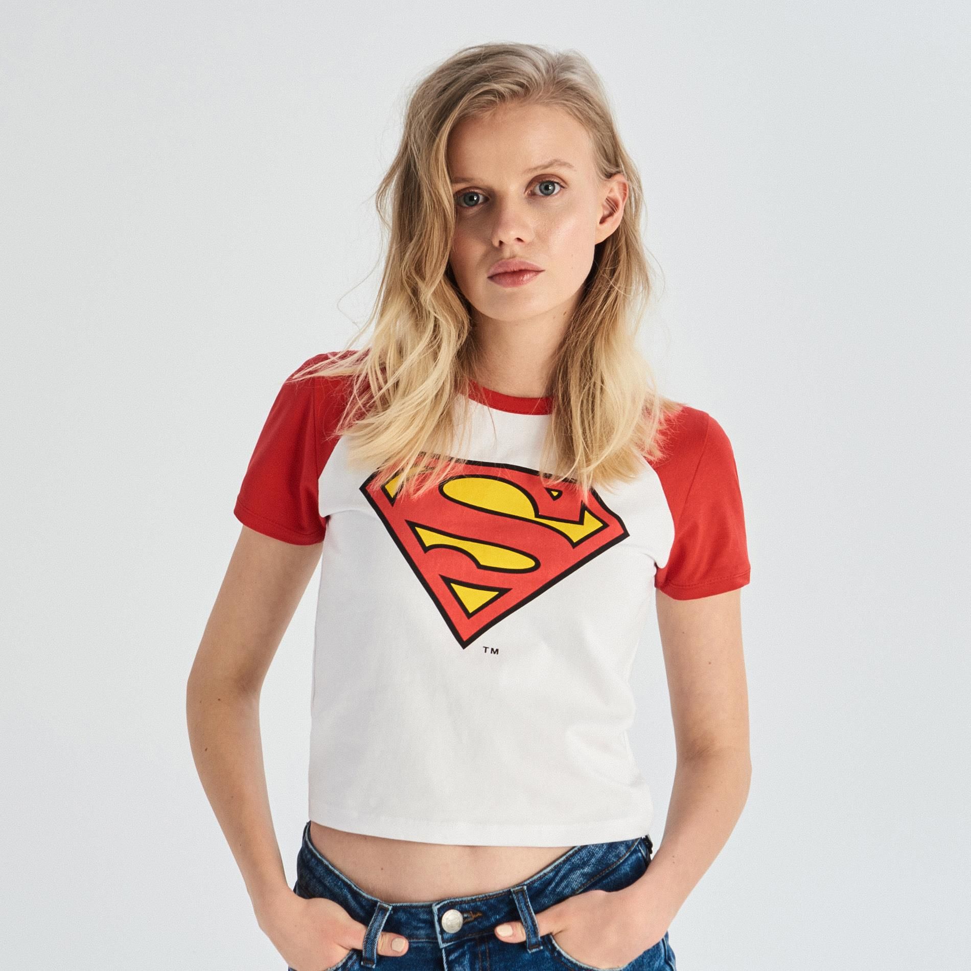 t-shirt superman damski