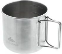 Zdjęcie Quechua Kubek Mh150 Inox (0,4 L) Szary - Jastrowie