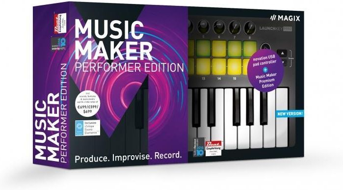 novation launchkey mini magix music maker