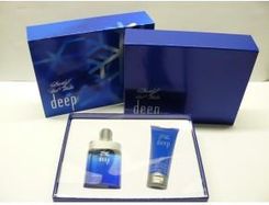 Davidoff Cool Water Deep Woda Toaletowa 50 ml + Żel Do Włosów I Ciała 75 ml
