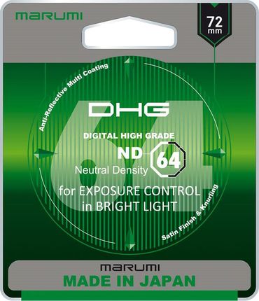 Marumi Filtr szary DHG ND64 72mm