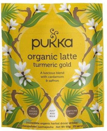 Kawa Pukka Organic Latte Turmeric Gold 90G Ceny i opinie