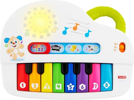 Fisher-Price Ucz się i śmiej! Pianinko Malucha GFK02