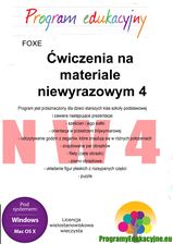 Zdjęcie Foxe Ćwiczenia Na Materiale Niewyrazowym 4 Wielostanowiskowa  - Wołomin