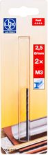 Zdjęcie Lux Tools Wiertło Do Metalu Wg Din 338 2,5Mm 2 Sztuki - Ostrołęka