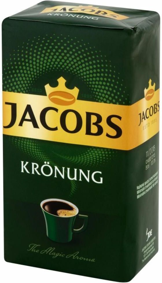 Jacobs Kronung Kawa mielona 500g - zdjęcie 1 Jacobs Kronung Kawa mielona 500g
