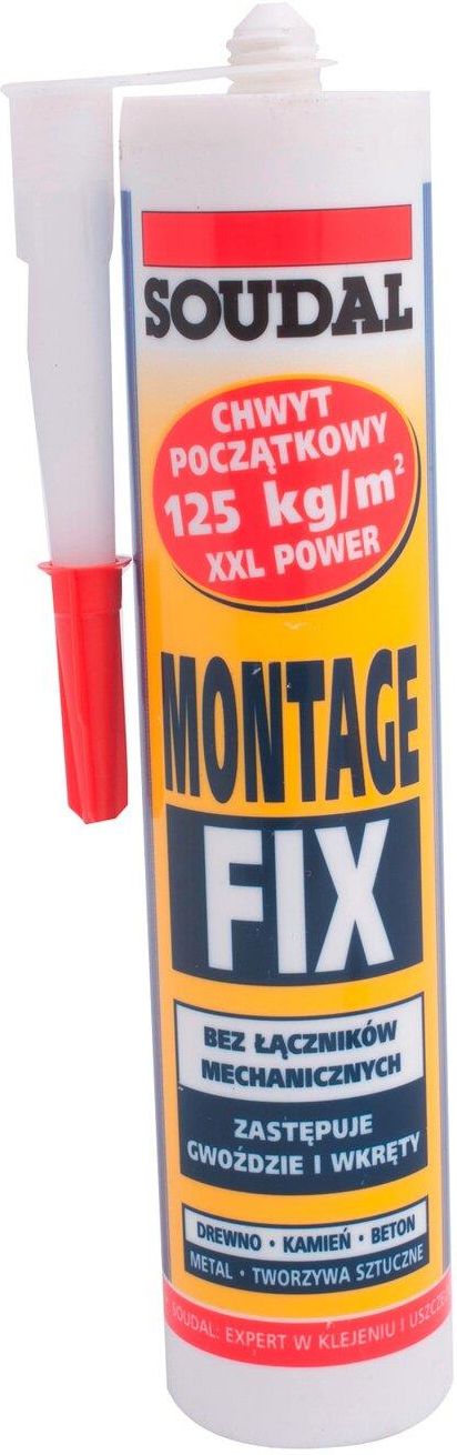 Klej Soudal Klej Montage Fix 280Ml Opinie I Ceny Na Ceneo Pl