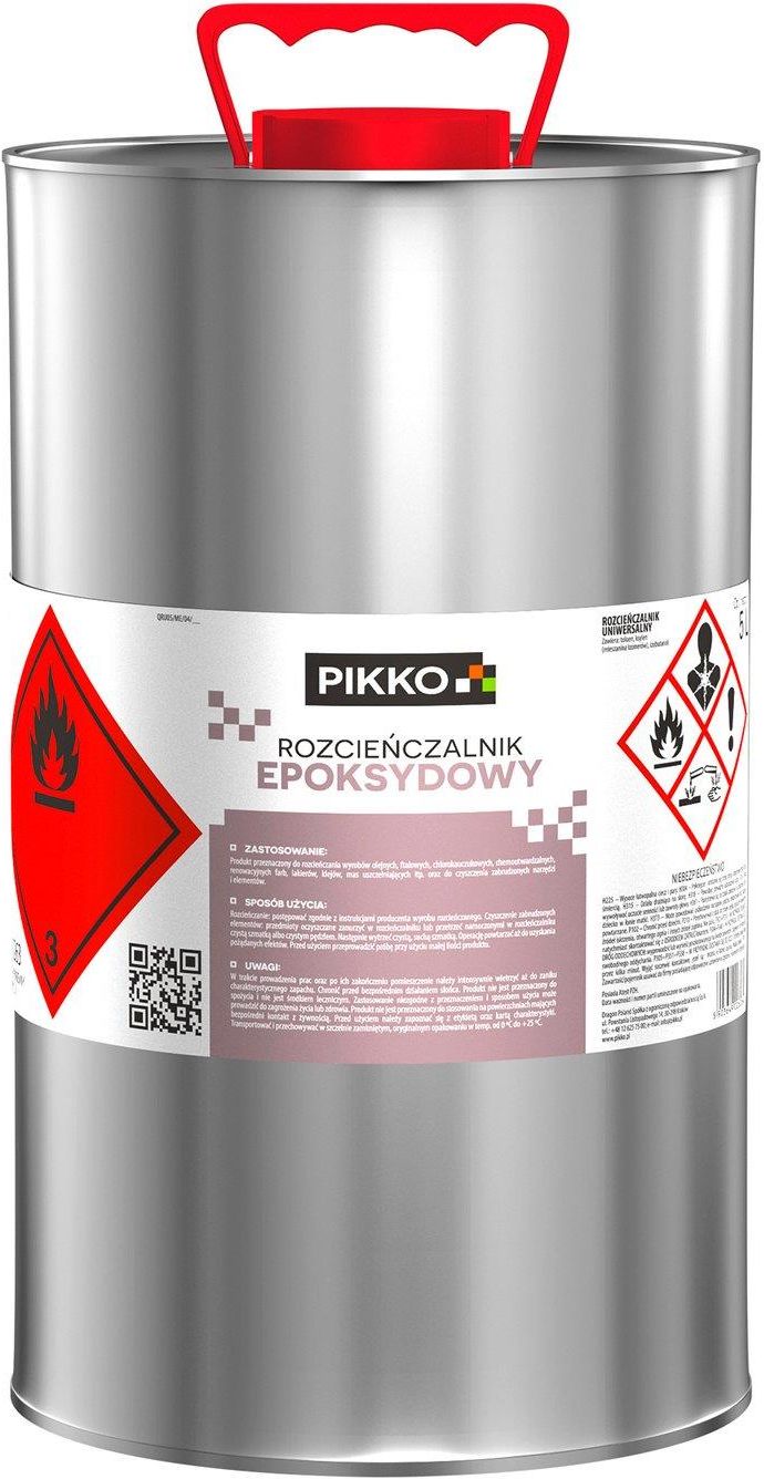 Pikko Rozcieńczalnik Do Wyrobów Epoksydowych 5L - Opinie i ceny na Ceneo.pl