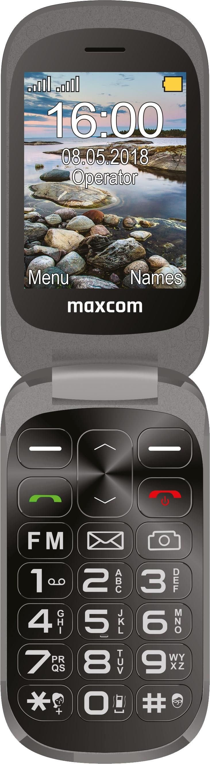 Maxcom Comfort MM825 Czarny - zdjęcie 4 Maxcom Comfort MM825 Czarny