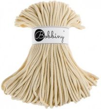 Bobbiny Sznurek Bawełniany Naturalny 5mm