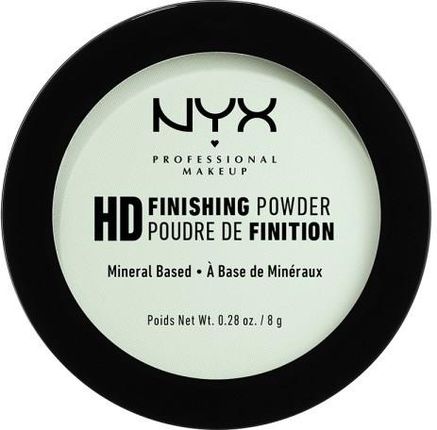 NYX Professional Makeup High Definition Finishing Powder Puder wykończeniowy Mint green 8 g