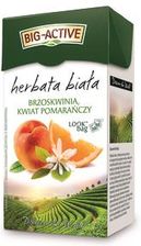 Zdjęcie Big Active Herbata Biała Brzoskwinia, Kwiat Pomarańczy 1,5Gx20Torebek - Wieruszów