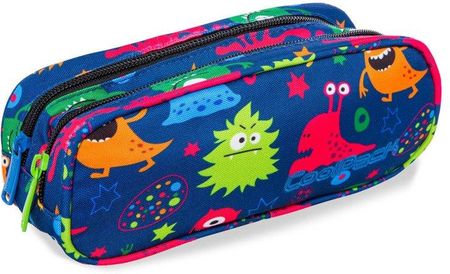 Coolpack Piórnik szkolny dwukomorowy Clever Funny Monsters 96324CP nr A65206