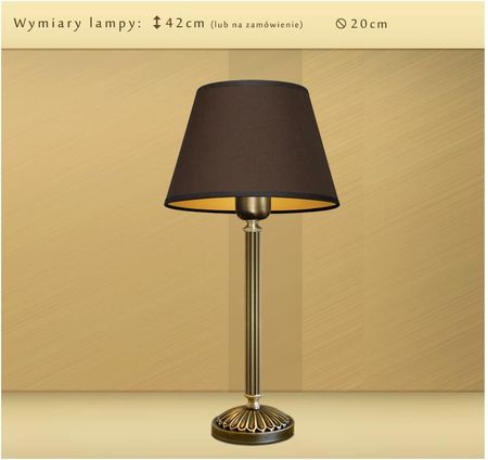 Mn Interiors Mosiężna lampa nocna LB-B1m