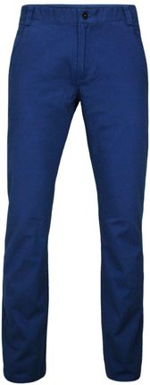 Niebieskie Eleganckie, Męskie Spodnie, 100% BAWEŁNA -CHIAO- Chinosy SPCHIAOM2A03nieb