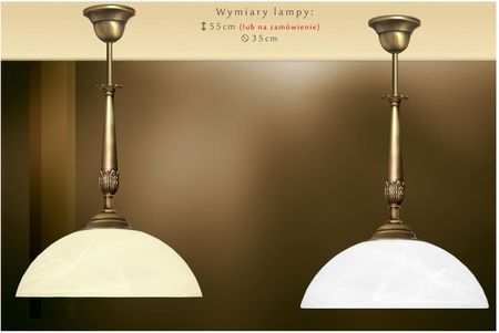 Mn Interiors Lampa klasyczna mosiężna N-S1
