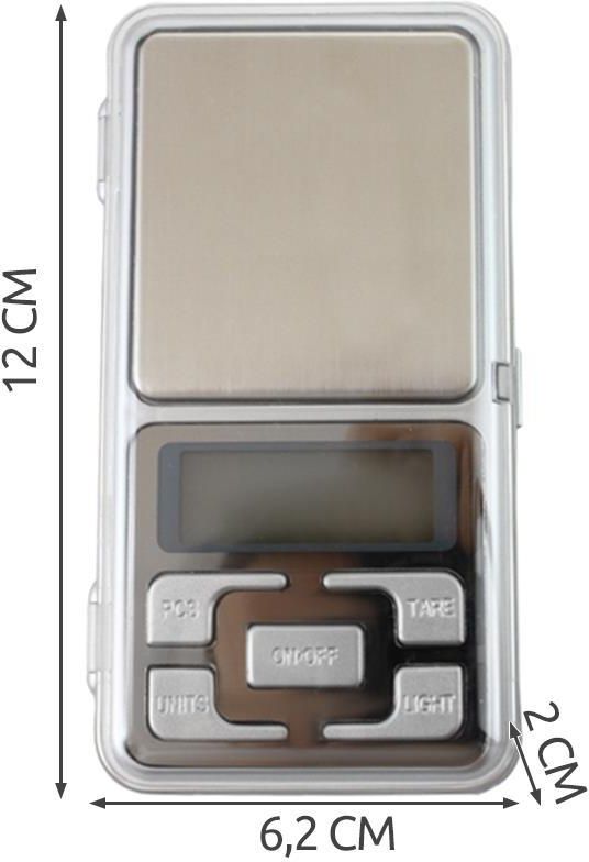 Iso Trade Waga Kieszonkowa 200x0,01G (00000135) - zdjęcie 1 Iso Trade Waga Kieszonkowa 200x0,01G (00000135)