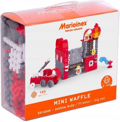 Marioinex Mini Waffle Zestaw Strażak 902530
