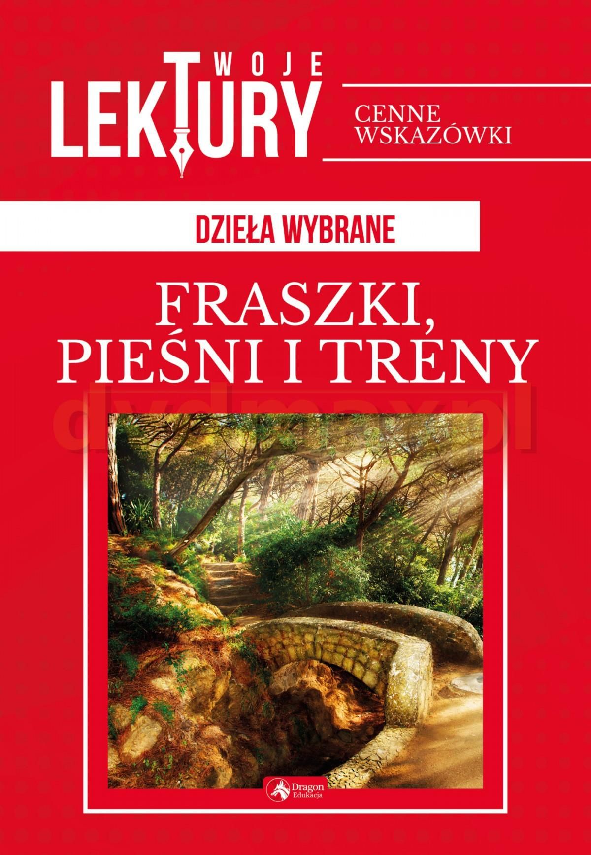 Fraszki I Treny Kochanowskiego Test Książka Fraszki, pieśni, treny. Twoje lektury - Jan Kochanowski