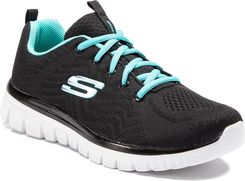 Zdjęcie Buty SKECHERS - Get Connected 12615/BKTQ Black/Turquoise - Mońki