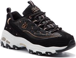 Sneakersy SKECHERS - Glamour Feels 13087/BKRG Black/Rose Gold