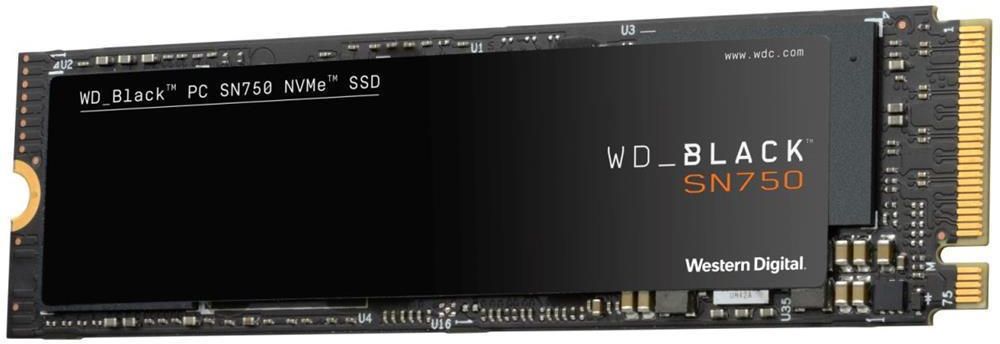  WD 500GB M.2 2280 PCI-E NVMe SSD Black SN750 (WDS500G3X0C)