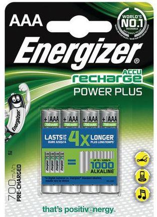 Energizer Akumulator Power Plus AAA HR03 1,2V 700mAh 4szt