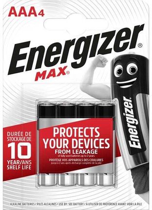Energizer Bateria Max Plus AAA LR03 1,5V 4szt