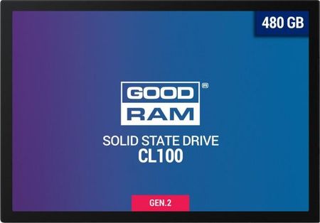 GoodRam CL100 Gen.2 480GB SSD 2,5" SATA (SSDPRCL100480G2)