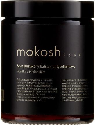 Mokosh Icon Specjalistyczny Balsam Antycellulitowy Wanilia Z Tymiankiem 180 ml