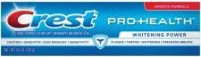 Crest Pro-Health Toothpaste Whitening Power Smooth 130G