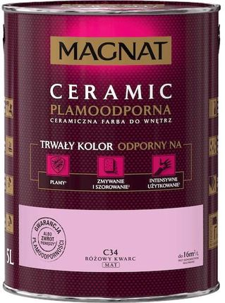 Magnat Ceramic C34 Różowy Kwarc 5L