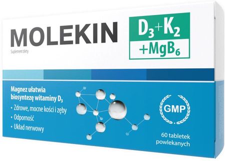 Molekin D3+K2+Mgb6 60 Tabl