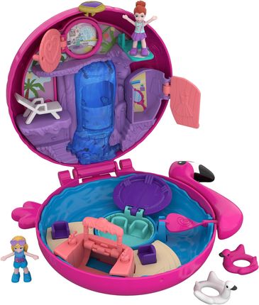 Mattel Polly Pocket Kompaktowy Zestaw Flamingo FRY35 FRY38