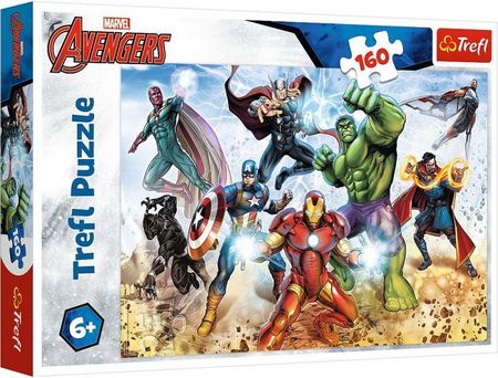Trefl Puzzle 160el. Marvel Avengers Gotowi By Ratować Świat 15368