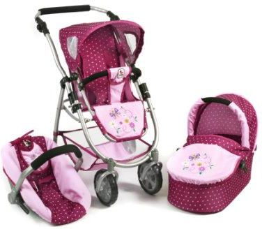 Bayer Chic 2000 3In1 Kombi Emotion All In Dots Brombeere