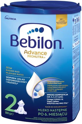 Bebilon 2 Advance Pronutra mleko następne po 6. miesiącu 800g