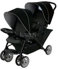 Zdjęcie Graco Stadium Duo Black Grey Spacerowy - Orzesze